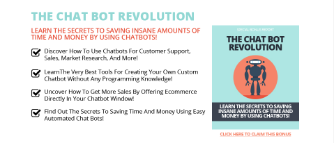 Bonus #11 - The Chat Bot Revolution - Value $97